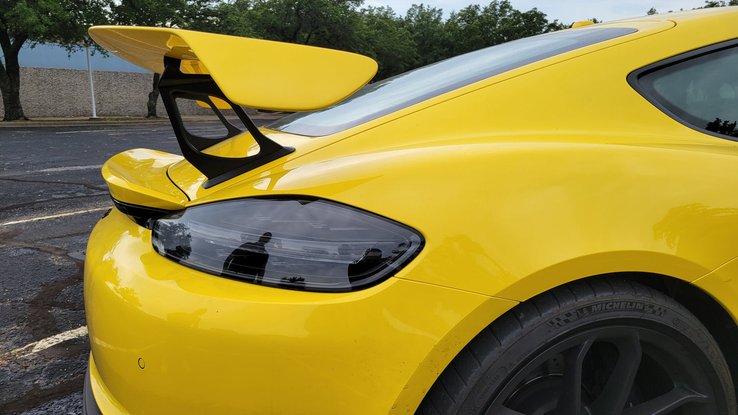 16+ Porsche 981 718 GT4 Wing Spoiler Risers