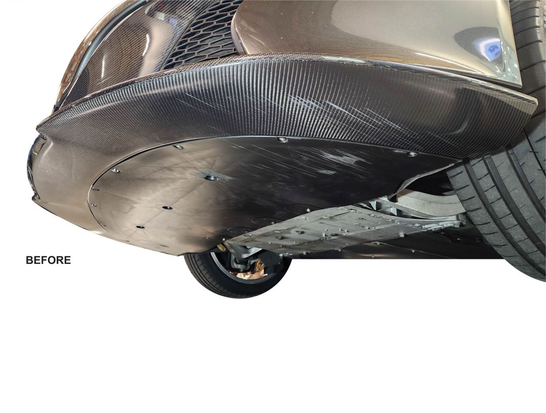 14-17 McLaren 650S Scrape Plates