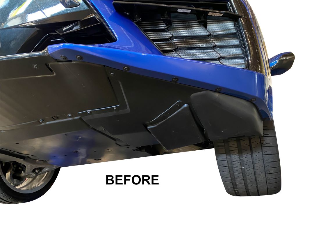 2020+ Chevrolet C8 Corvette Scrape Plates