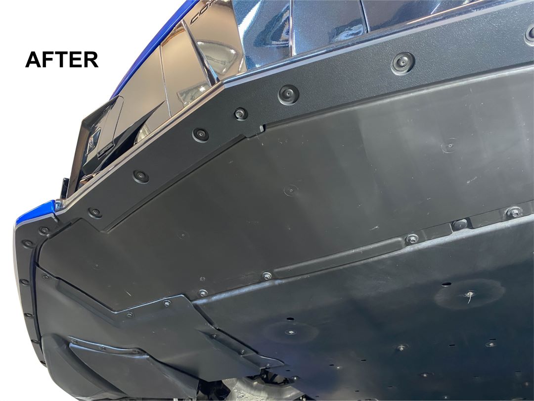 2020+ Chevrolet C8 Corvette Scrape Plates