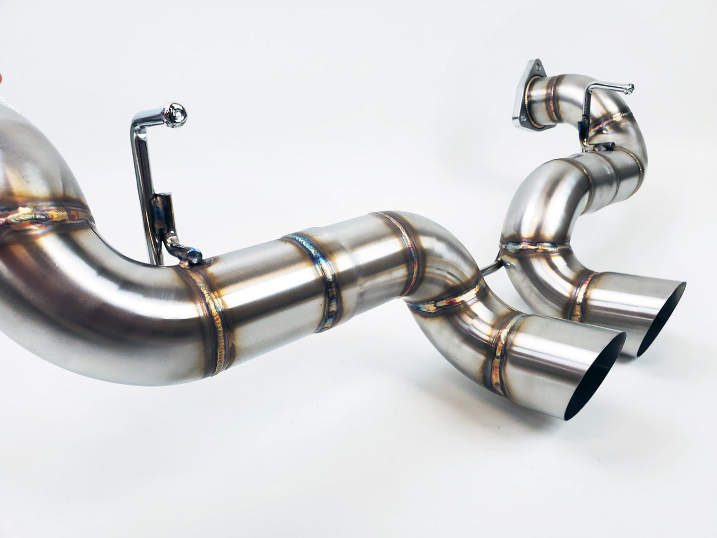 Acura NSX 2017-2022 Stainless Muffler Delete Exhaust