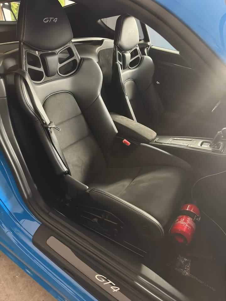 16+ Porsche 718/GT4/GT3/GT2 LWB Seat Recline Brackets