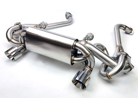 20+ Porsche 718 GT4 / Spyder / GTS 4.0L Sport Muffler Catback Exhaust with Valves