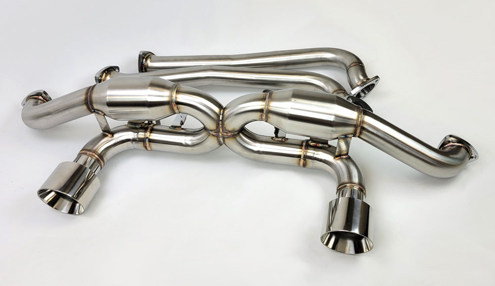 2020+ Porsche 718 GT4 / Spyder / GTS 4.0L Race Exhaust System