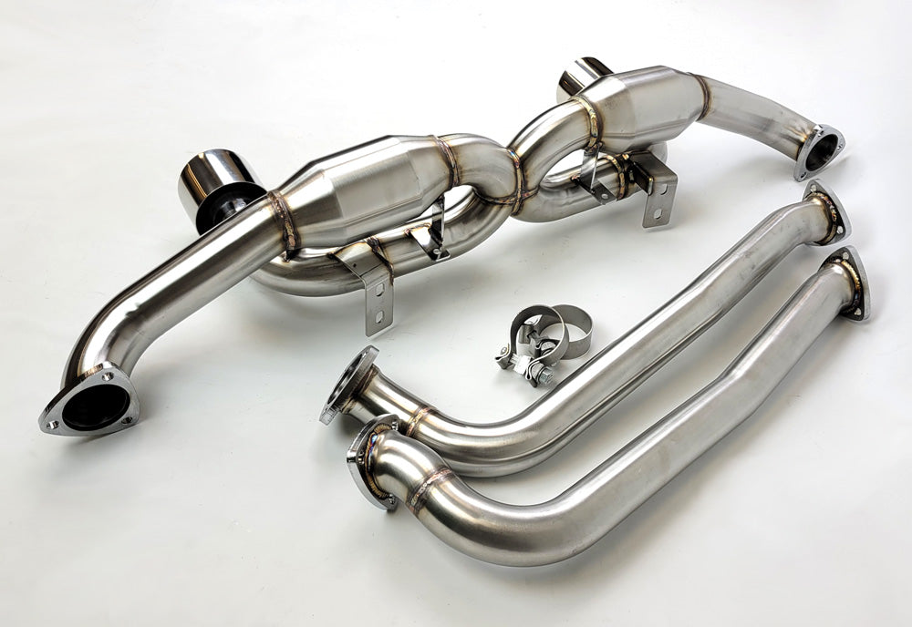 2020+ Porsche 718 GT4 / Spyder / GTS 4.0L Race Exhaust System