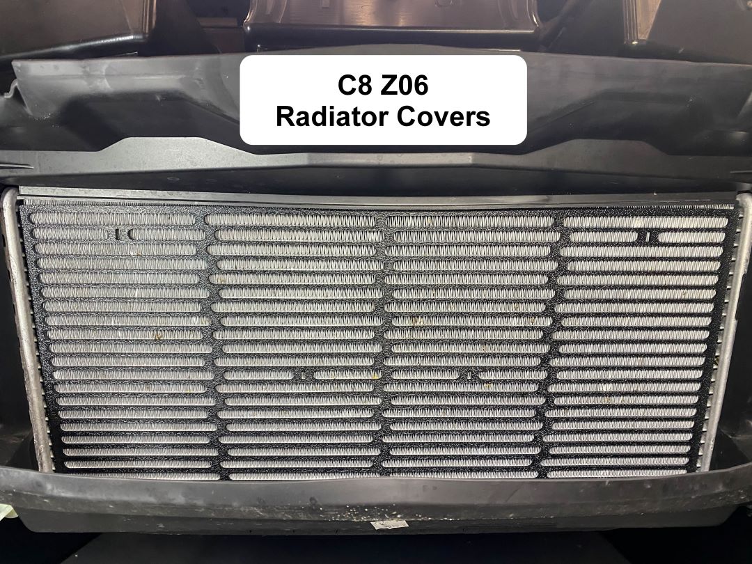 20+ Corvette C8 Z06 Radiator Covers
