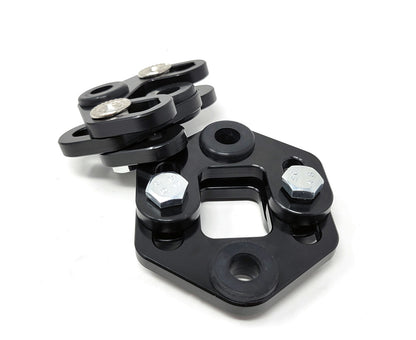 PRIDE Adjustable Exhaust Hangers available in Black and Red