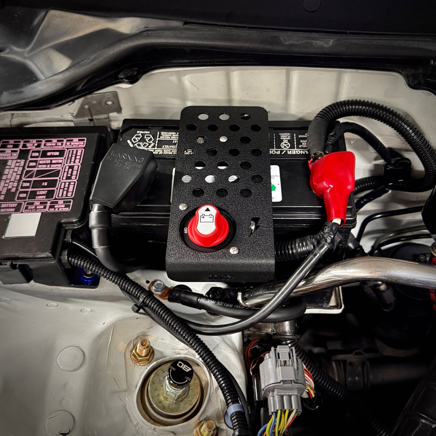 HCE 51 / 51R Battery Hold-Down and Disconnect S2000 Integra Civic