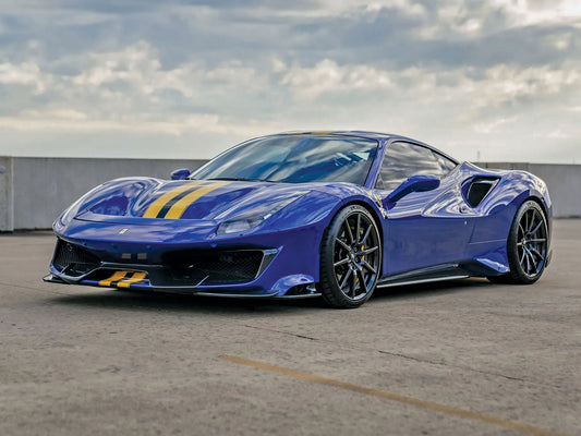 19-20 Ferrari 488 Pista Scrape Plate