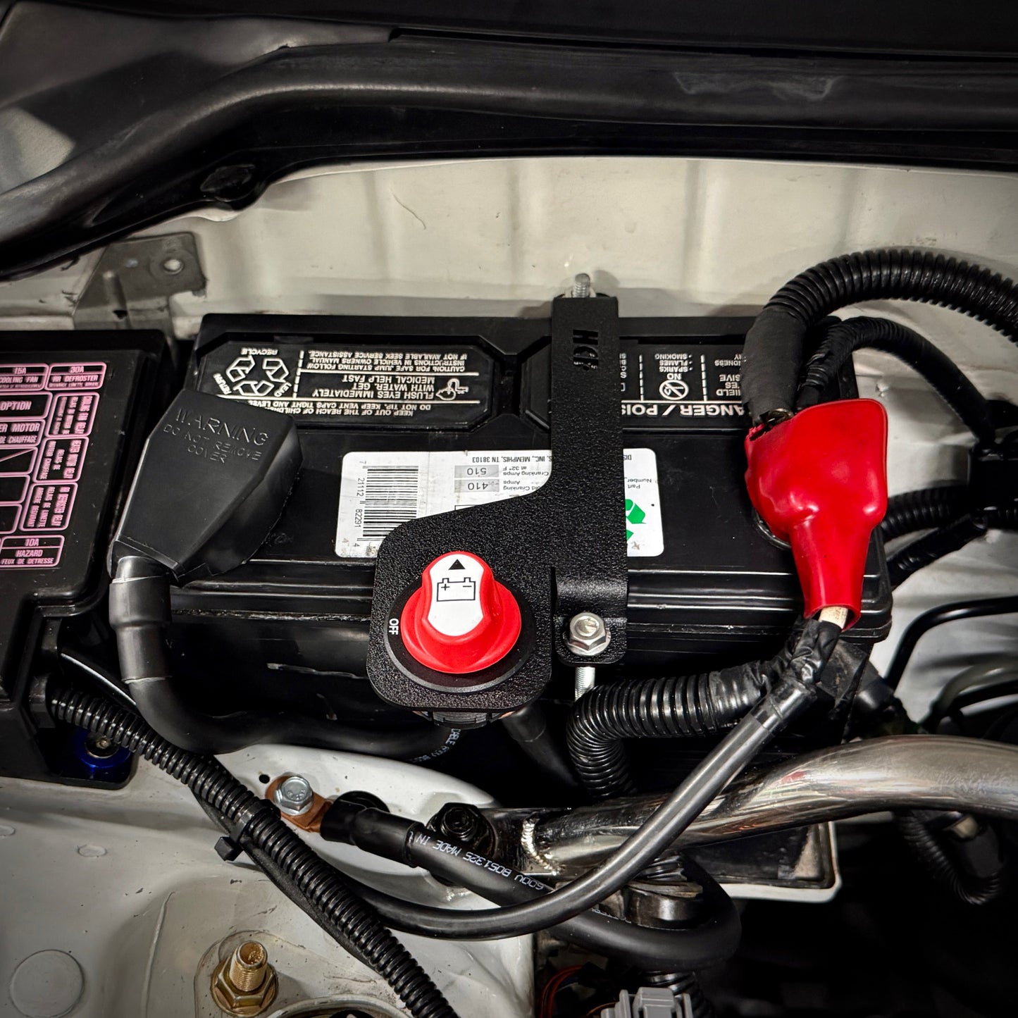 HCE 51 / 51R Battery Hold-Down and Disconnect S2000 Integra Civic