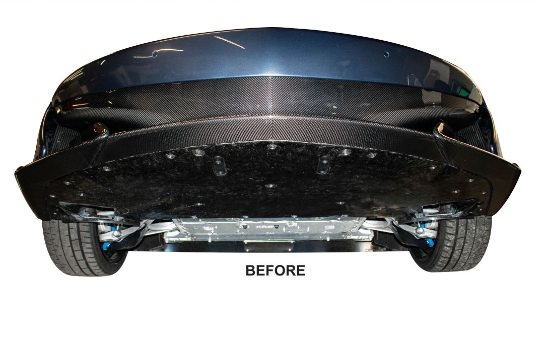 18-21 McLaren 600LT Scrape Plate