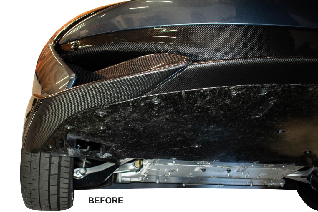 18-21 McLaren 600LT Scrape Plate