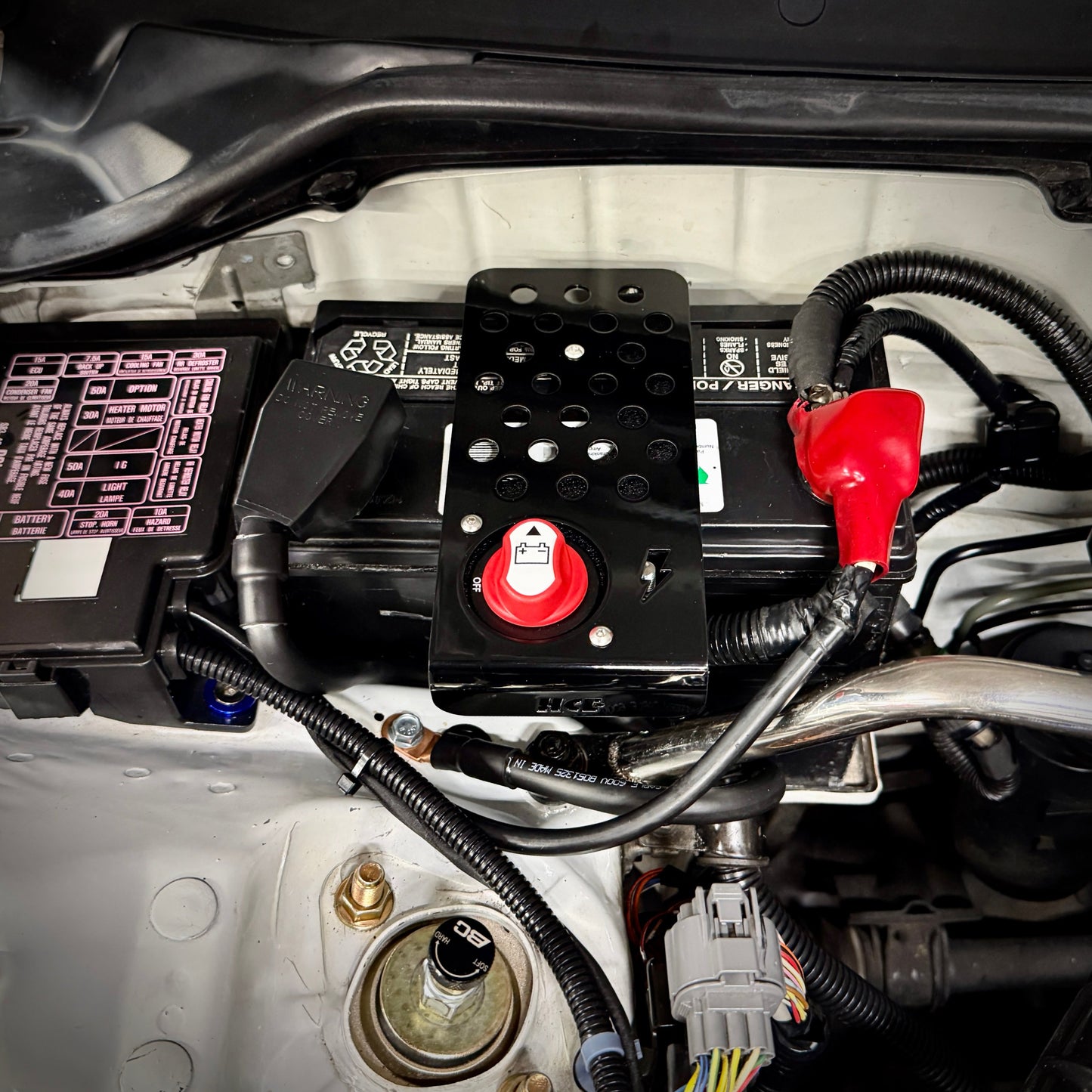 HCE 51 / 51R Battery Hold-Down and Disconnect S2000 Integra Civic