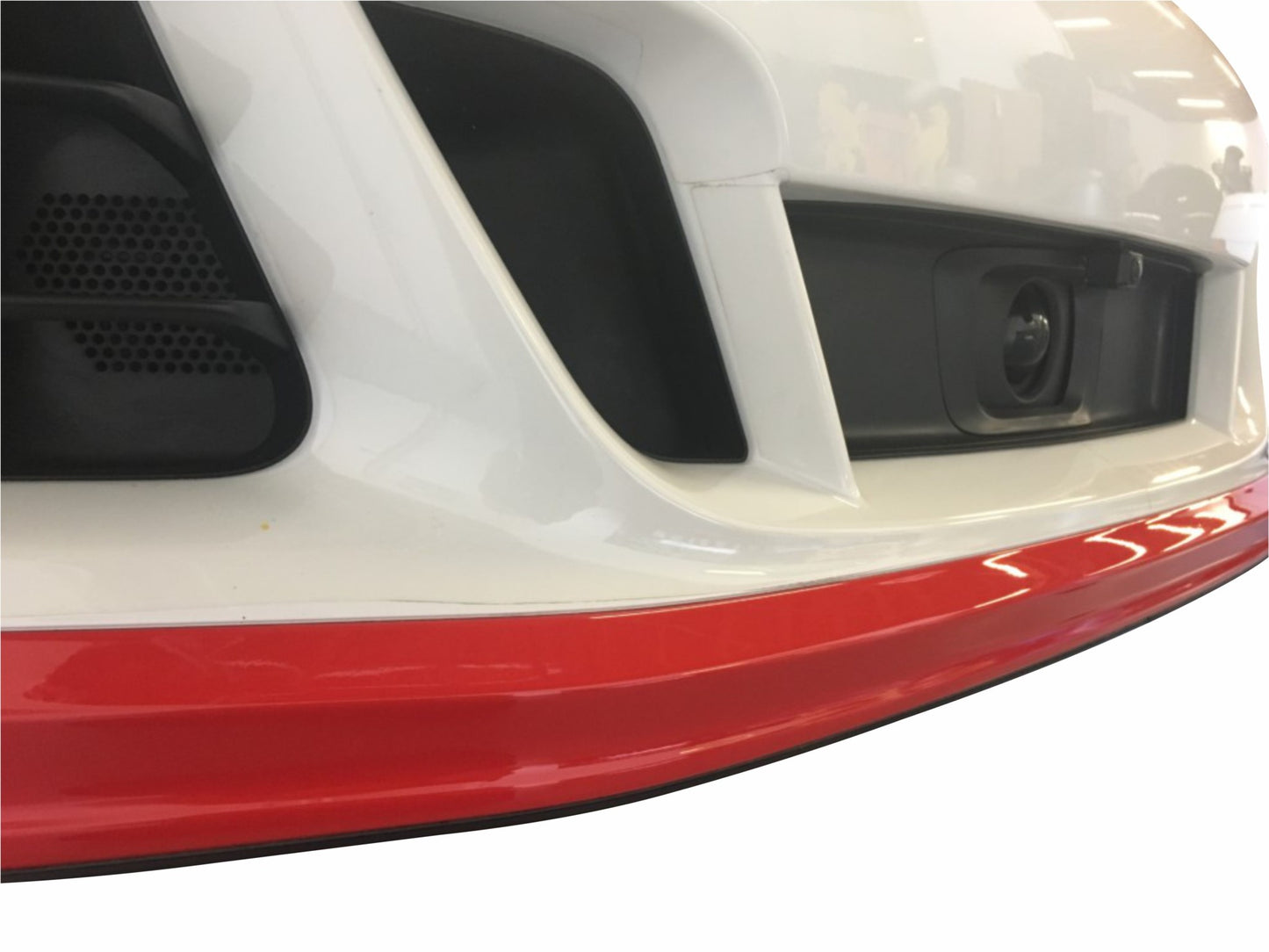 14-16 Porsche 911 991 GTS Sport Design Bumper Scrape Plate