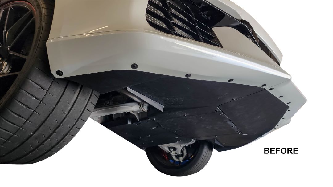 2023+ Chevrolet C8 Z06 Corvette Scrape Plates