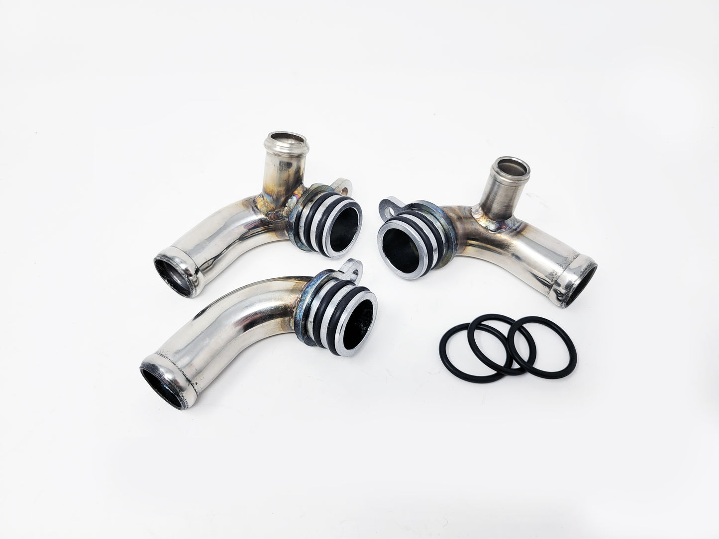 Porsche 911 997/GT2/RS Turbo Coolant Elbow Pipes for Oil Exchanger