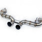Acura NSX 2017-2022 Stainless Muffler Delete Exhaust