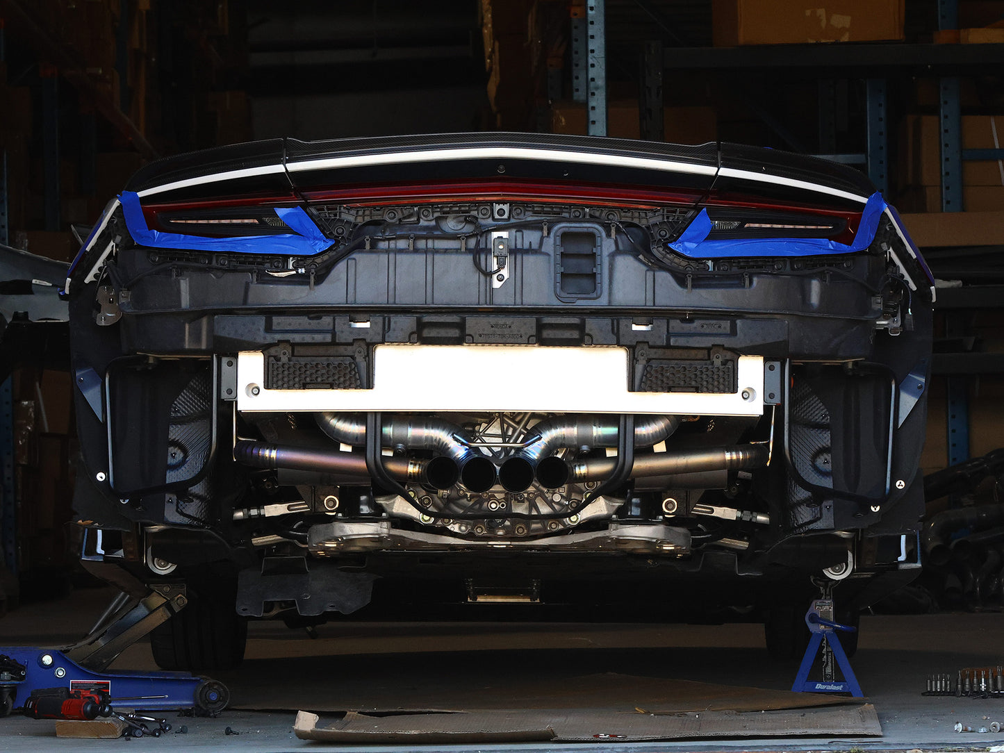 Acura NSX 2017-2022 Titanium Mufflered Exhaust System