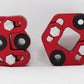 PRIDE Adjustable Exhaust Hangers available in Black and Red