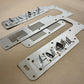 91-05 NSX Valve Cover Baffle Plates