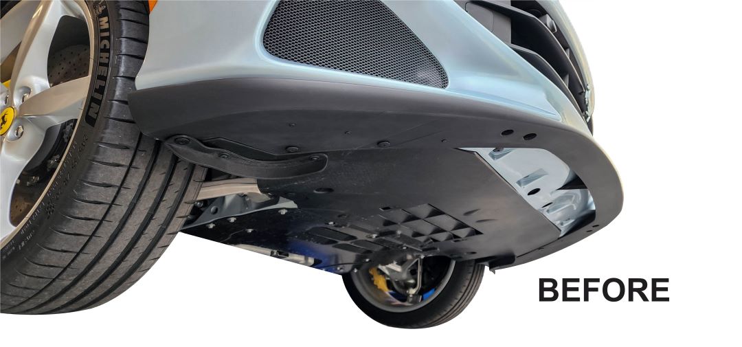 20-23 Ferrari Portofino M Scrape Plate