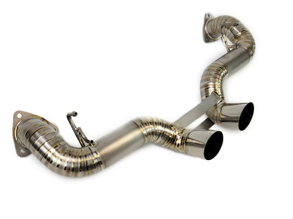 Acura NSX 2017-2022 Titanium Muffler Delete Exhaust