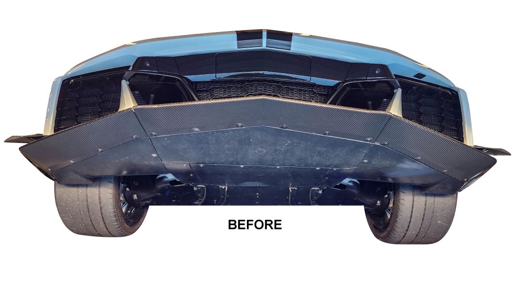 2023+ Chevrolet C8 Z06 w/ Z07 Package Corvette Scrape Plates
