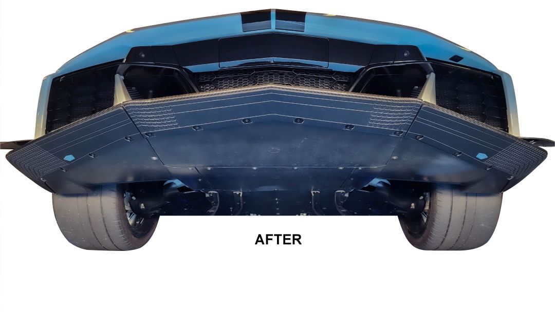 2023+ Chevrolet C8 Z06 w/ Z07 Package Corvette Scrape Plates